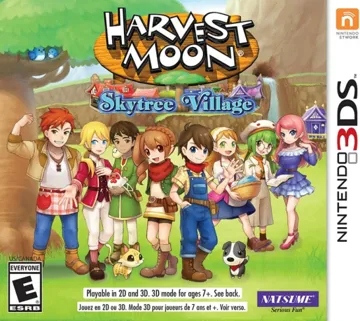 Harvest Moon - Skytree Village (USA) box cover front